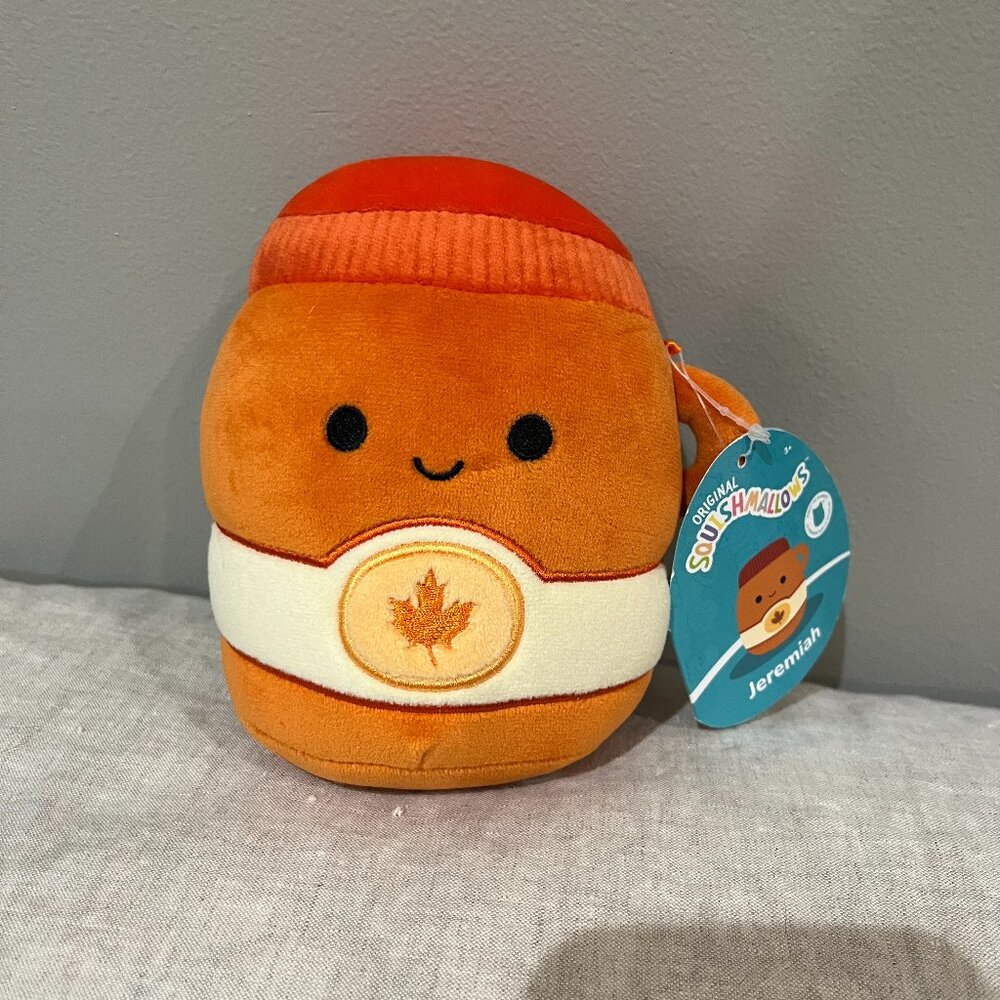 BWNT 5 inch Jeremiah Maple Syrup Squishmallow